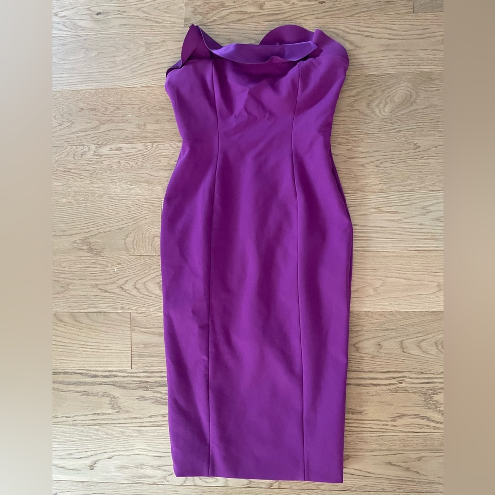 Cinq a Sept Jolie Marceau Strapless Dress Purple Size 6